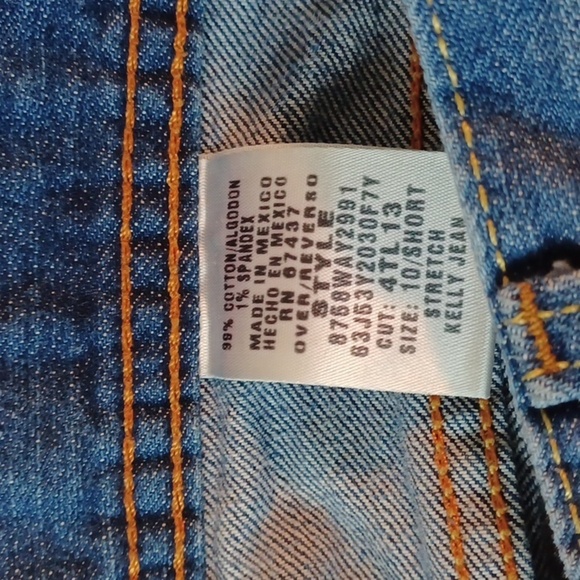 Ralph Lauren Womans 10 Short‎ Stretch Jeans Boot Cut - Picture 7 of 8